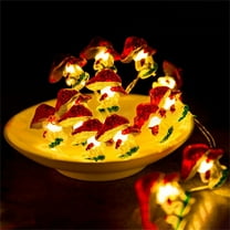 PPKVUFD Mushroom Lights Room Cottagecore Decor 3.3FT 10LED Fairy Lights Battery Operated Cute Mushroom Lamp Gifts for Bedroom Dorm Party Wedding Decorations Indoor Outdoor Use