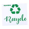 thumbnail image 1 of PPKVUFD Recycle Sticker for Trash Bins - Perfect Recycling Stickers for Trash Can - 1 Pack - 6" by 6" Decal Logo - Ideal Label Sign for Home or Office Refuse Bin - Suitable for Indoor/Outdoor use, 1 of 9