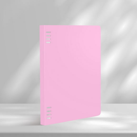 PPKVUFD Removable Notebook Cover Compatible with B5 Notebook Travel Journal Cover for Office Business, Pink