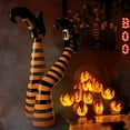 thumbnail image 1 of PPKVUFD Set of 2 Halloween Wicked Witch Legs Prop Halloween Indoor Outdoor Lawn Yard Patio Decor Party Decorations Home Decor, 1 of 6