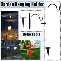 PPKVUFD Shepherd-Hooks Adjustable for Bird-Feeder Lantern Plant-Hook Garden-Stake - Plant Stand Hanger for Outdoor Flower Basket, Bird Feeder Hanger Weddings Decor