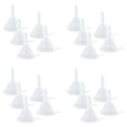 thumbnail image 1 of PPKVUFD Small Funnel, Clear Plastic Mini Funnels for Science Lab Bottle Filling Liquid, Essential Oils, Spice, Powder(20 Pack), 1 of 9