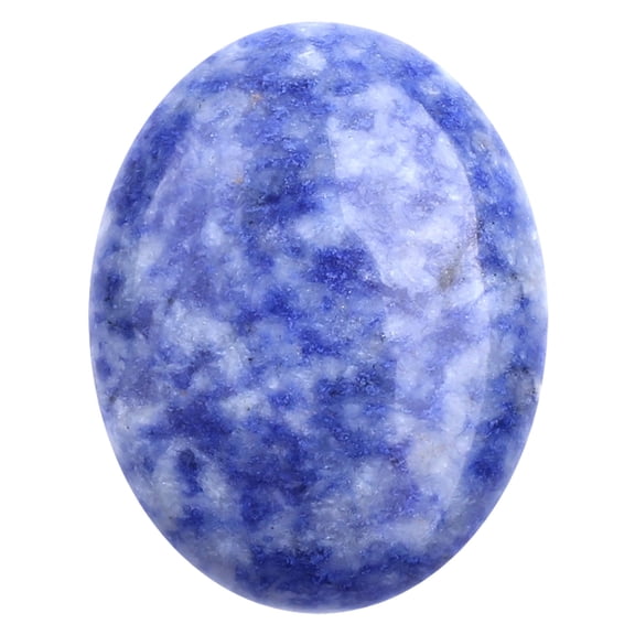 PPKVUFD Sodalite Crystal Palm Stone, Worry Stones, Crystals and Healing Stones, Polished Rocks, Natural Gemstones, Chakra Stones for Healing Crystals Daily Use