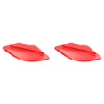 thumbnail image 1 of PPKVUFD Toothpaste Tube Squeezer, 2PCS Toothpaste Squeezer Roller Tool for Bathroom, Home Use, Cartoon Lip Shaped Toothpaste Tube Squeezer Roller, Red, 1 of 9