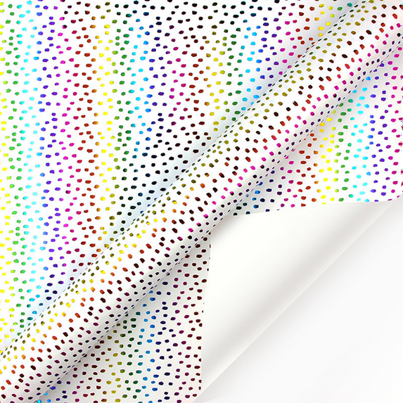 PPKVUFD Wrapping Paper Rolls - Small Dots, Gift Wrap Paper for Birthday, Christmas, Valentines, Mothers day, Graduation, Fathers Day, All Occasion