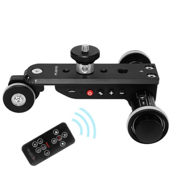 PPL-06S Camera Slider Dolly Car Rail Systems Time Lapse Electric Motorized Dolly Car For Camera Phone Camcorder Dslr ,Easy to Operate