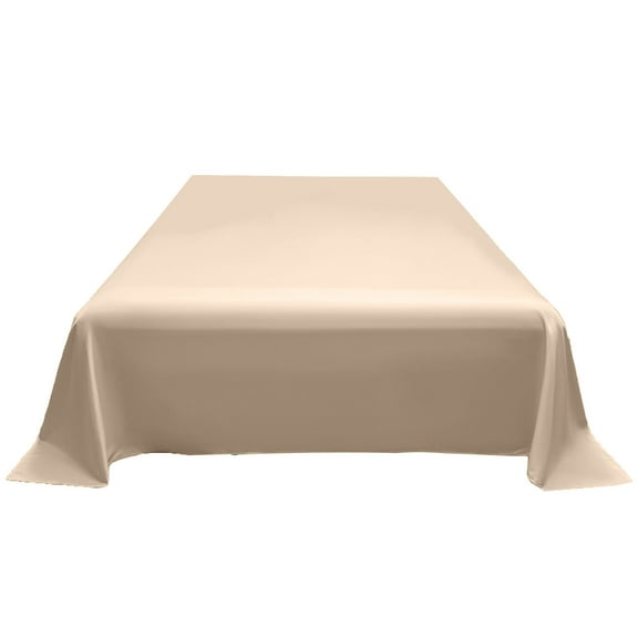 PPLomey Luxurious Silk-Like Polyester Satin Bed Sheets, Tear-Proof Easy Care Bedding, Soft & Smooth - Light Blue, White, Pink, Purple, Green, Light Green, Sky Blue, Gray, Beige