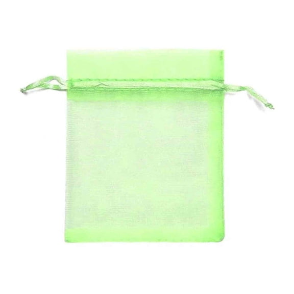 PPLoney 100 pcs Grape Strawberry Protective Mesh Bags - Breathable Plant Netting for Fruits, Vegetables, Flowers - Garden Drawstring Seed Bags - Insect & Bird Protection, 10x12 CM