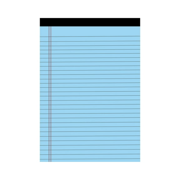 PPLoney A4 Horizontal Line Notepad - 50 Pages Portable Memo Planner, Ideal for Meetings, School, Work Notes, Easy Tear-Off Design for Quick Writing, Compact for Bags and Pockets