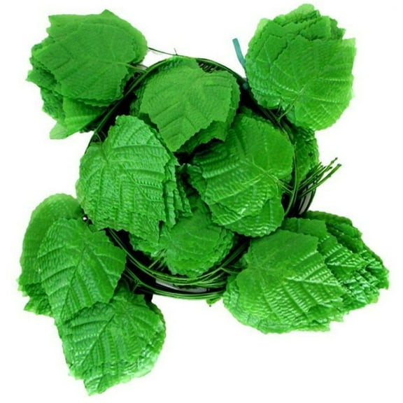 PPLoney Artificial Grape Leaf Vines - Lifelike Greenery for Home and Party Decoration, Perfect for Indoor & Outdoor Use, Versatile Hanging Garland