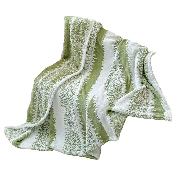 PPLoney Cationic Soft Cloud Blanket - Lightweight & Warm Throw Blanket for Home, Travel, and Camping, Two-Tone Design, Anti-Static & Machine Washable