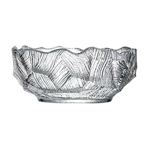 PPLoney Crystal Glass Fruit Bowl - Elegant Tableware for Snack Storage and Home Decor