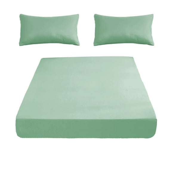 PPLoney Fitted Sheet for Double Bed – Non-Slip, Soft Polyester – Ultimate Comfort for Mattress Protection