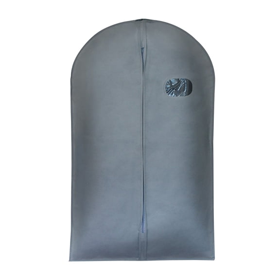 PPLoney Foldable Garment Bag for Travel & Storage | Suit Bag with Clear Window | Breathable Non-Woven Fabric | Portable Closet Organizer for Suits, Dresses, and Sweaters