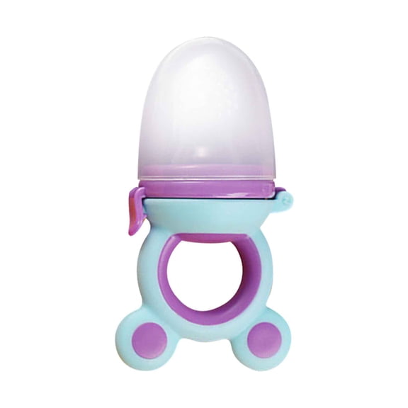 PPLoney Fruit and Vegetable Feeder for Safe Self-Feeding, Mesh Design, Easy to Hold with Small Hole for Fresh Food, Perfect for Teething and Nutrition, 1 Pack