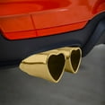 thumbnail image 1 of PPLoney Heart-Shaped Double Pipe Exhaust System for Enhanced Performance and Stylish Upgrade, 1 of 5