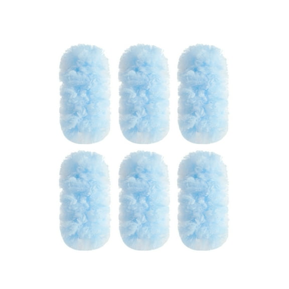 PPLoney Household Disposable Electrostatic Duster with Replaceable Brush Head - 360° Rotating and Foldable, Ideal for Efficient Cleaning of Hard-to-Reach Areas(Blue)