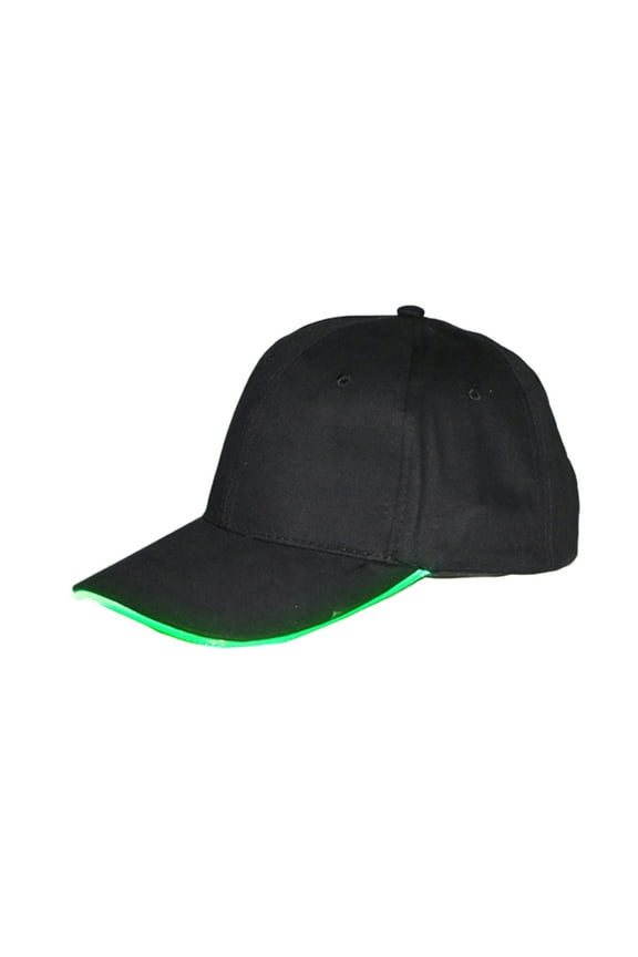 LED Light Up Baseball Cap for Parties, Festivals, and Events - Adjustable, Comfortable Fit - Perfect Accessory for Night Out, Raves, and Performances