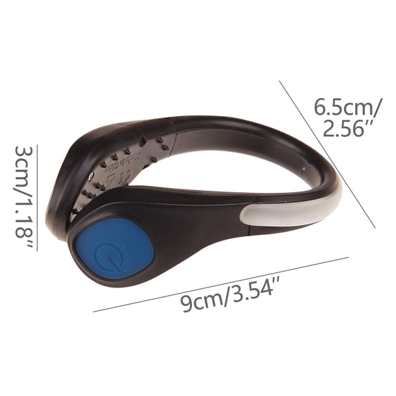 PPLoney LED Shoe Clip Light - Bright Running & Cycling Safety Light, Lightweight & Waterproof for Outdoor Activities