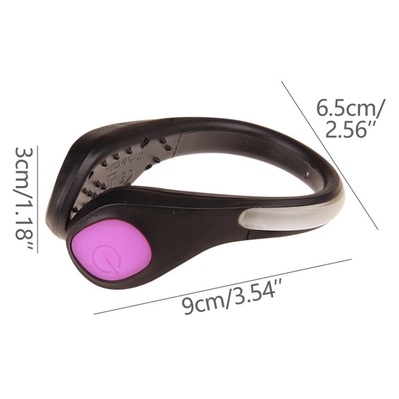 PPLoney LED Shoe Clip Light - Bright Running & Cycling Safety Light, Lightweight & Waterproof for Outdoor Activities