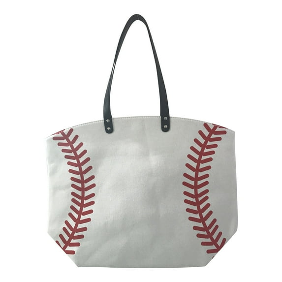 PPLoney Large Women's Soccer Canvas Tote Bag for Sports, Beach, Shopping, and Work - Durable & Stylish Oversized Handbag and Shoulder Bag