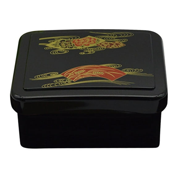 PPLoney Lunch Box Sushi Box - High-End Melamine Container for Enjoying Delicious Meals and Snacks at Work or Picnics