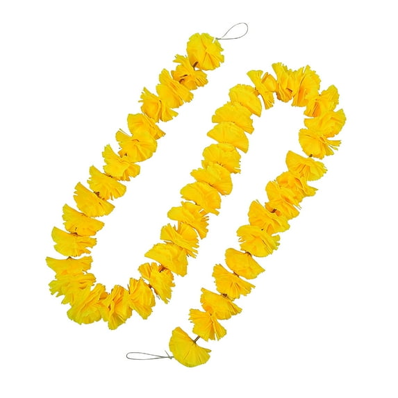 PPLoney Marigold Flower String for Day of the Dead - Vibrant Festival Decoration for Altars, Tabletops, and Door Frames