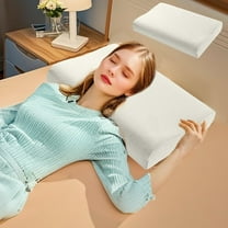 PPLoney Memories Foam Pillow for Neck Pain Relief, Ergonomic Cervical Pillow for Sleepers, Breathable Wicking Support for Side, Back, and Stomach Sleepers