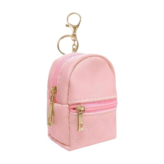 PPLoney Mini Coin Purse Key Bag - Stylish Backpack Shape, Durable Material, Perfect for Keys and Small Items
