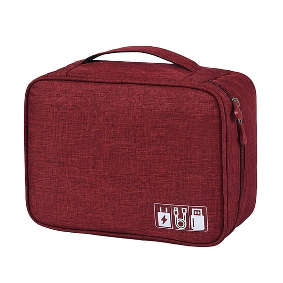 PPLoney Multi-Function Digital Storage Bag for Cables, Chargers, and Accessories - Portable Organizer for Electronics, Beauty, and Health Items - Durable and Water-Resistant Design