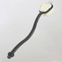 PPLoney Multi-Functional Double-Sided Shower Brush - Long Handle Exfoliating Body Brush for Scrubbing, Washing, and Massaging - Ergonomic Grip for Comfortable Use - Ideal for Home and Travel