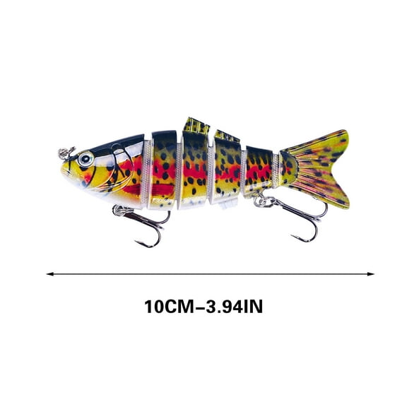 PPLoney **Multi-Stage Fish Sinking Bait - Lifelike Swimbait for Freshwater and Saltwater Fishing - Realistic Movements Attract Crappie, Catfish, and More**
