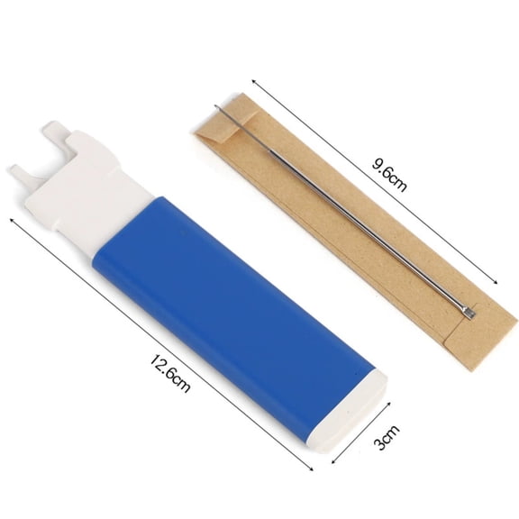 PPLoney Needle Threading Tool for Seniors, Easy Hook Threading Device for Hand Sewing, Portable & User-Friendly Design