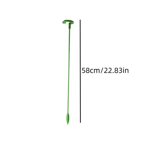 PPLoney Plant Support Stakes for Garden - Sturdy Fiberglass Plant Support for Peonies, Roses, Sunflowers, and More - Flower Support Frame for Indoor & Outdoor Use - Set of 5
