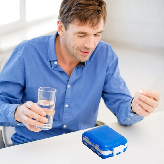 PPLoney Plastic Medication Dispenser – Easy-to-Use Pill Cutter for Accurate Dosage Management, Portable Divider for Home and Travel, Perfect for Busy Lifestyles and Health Care.