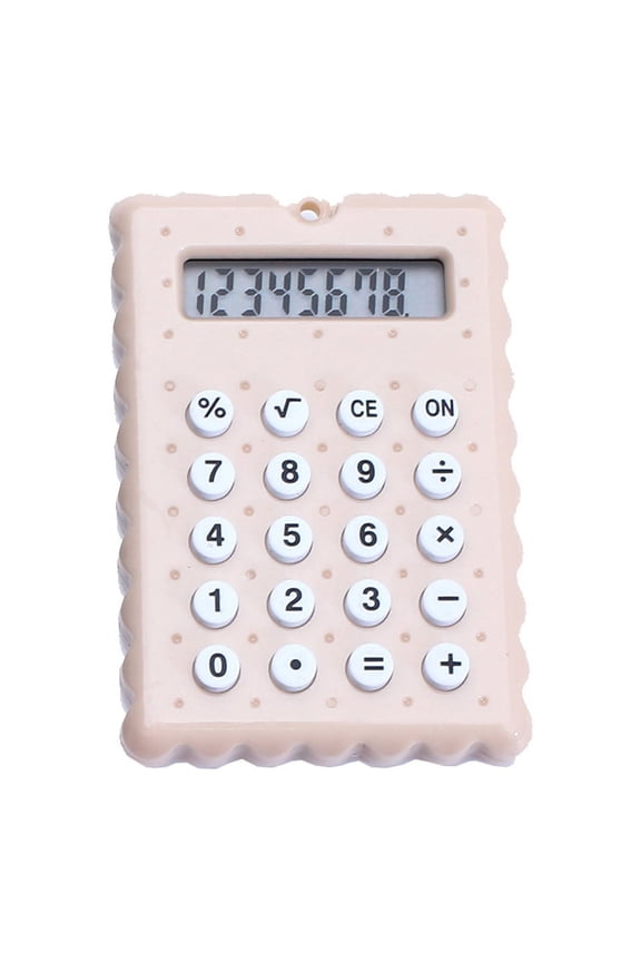 Portable Mini Calculator with Keychain, Slim Flip Design for Home, School, Office Use - Compact & Lightweight, 8-Digit LCD Display, Perfect for Daily Calculations