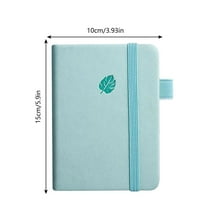 PPLoney Portable Pocket Notepad A6 - Thickened Mini Notebook for Notes, Ideas, and Jotting Down Thoughts - Handy and Functional Writing Pad for Travel and Daily Use