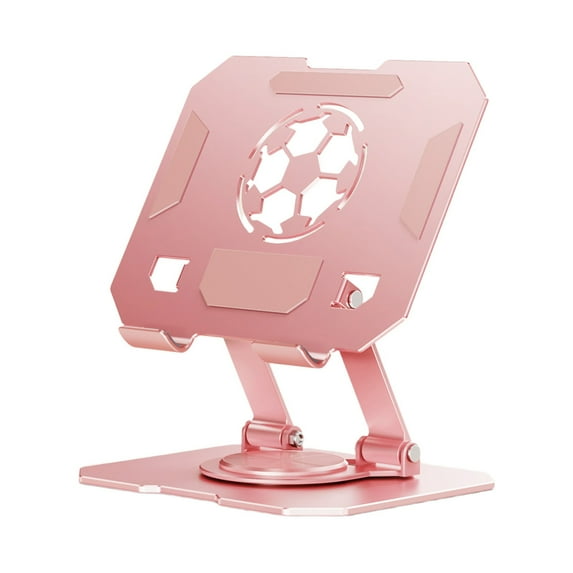 PPLoney Rotating Tablet Stand for Phones & Tablets - Adjustable Metal Mount for Desk Use, Foldable & Portable