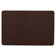 thumbnail image 1 of PPLoney Round Faux Leather Placemats - Solid Color Kitchen Table Mats, Easy to Clean, Non-Slip Insulation Pads for Dining, Parties, Thanksgiving, and Weddings - 45x30cm, 1 of 7