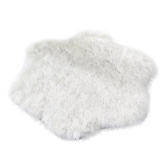 PPLoney Soft Faux Sheepskin Area Rug - Non-Slip Carpet Mats for Bedroom, Living Room, and Home Decor - Cozy Artificial Wool Floor Rug, 60 x 60cm