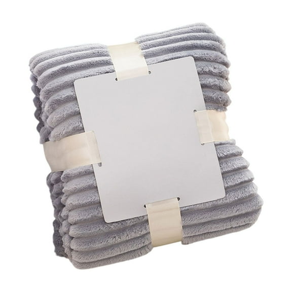 PPLoney Soft Fleece Blanket for Beds and Sofas - Thick Warm Throw for Winter - Cozy Nap Blanket - 100x150 cm