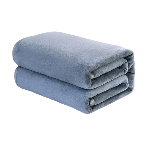 PPLoney Solid Color Velvet Blanket Cover, Super-Soft Thickened Fabric, Versatile Bedroom Decor