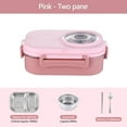 thumbnail image 1 of PPLoney Stainless Steel Camera Lunch Box with Soup Bowl, Leak-Proof, Insulated Meal Container for Office, School, Fitness, and Travel, Includes Utensils and Compartments, 1 of 4