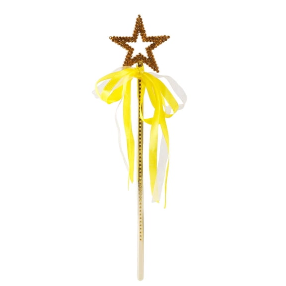 PPLoney Star Wand and Crown Accessories Set for Festivals and Parties - 2 Star Sticks + 2 Crowns for Playtime and Performances