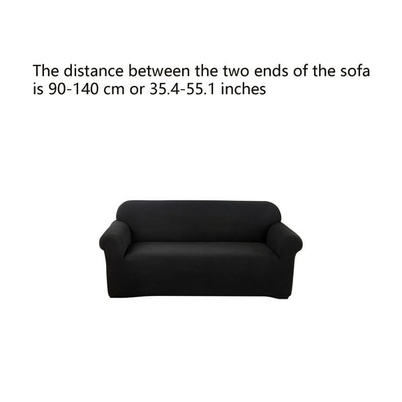 PPLoney Stretchy Sofa Cover Protector | Slip-Resistant Couch Cover | Durable & Comfortable Furniture Shield | For Living Room, Family Room, Office | Fits Most Sofas |Easy to Clean