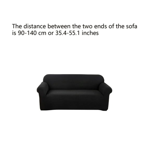 PPLoney Stretchy Sofa Cover Protector | Slip-Resistant Couch Cover | Durable & Comfortable Furniture Shield | For Living Room, Family Room, Office | Fits Most Sofas |Easy to Clean