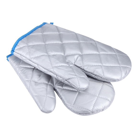 PPLoney Thickened Heat-Insulating Gloves for Microwave and Oven Use, High-Temperature Mitts for Baking and Cooking – Durable Cloth Material, 9.16 × 5.51 × 0.39 in