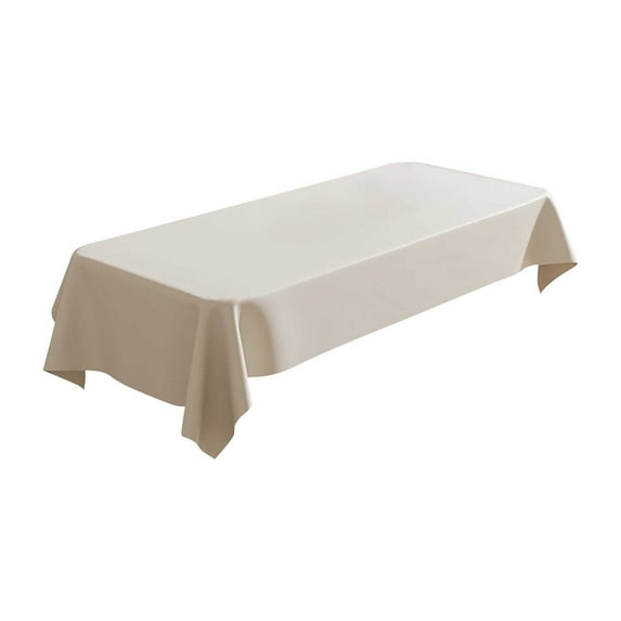 PPLoney White Disposable Sheepskin Tablecloth for Parties, Restaurants, Picnics, and Events - Oil Proof and Stain Resistant, Suitable for Rectangular and Round Tables