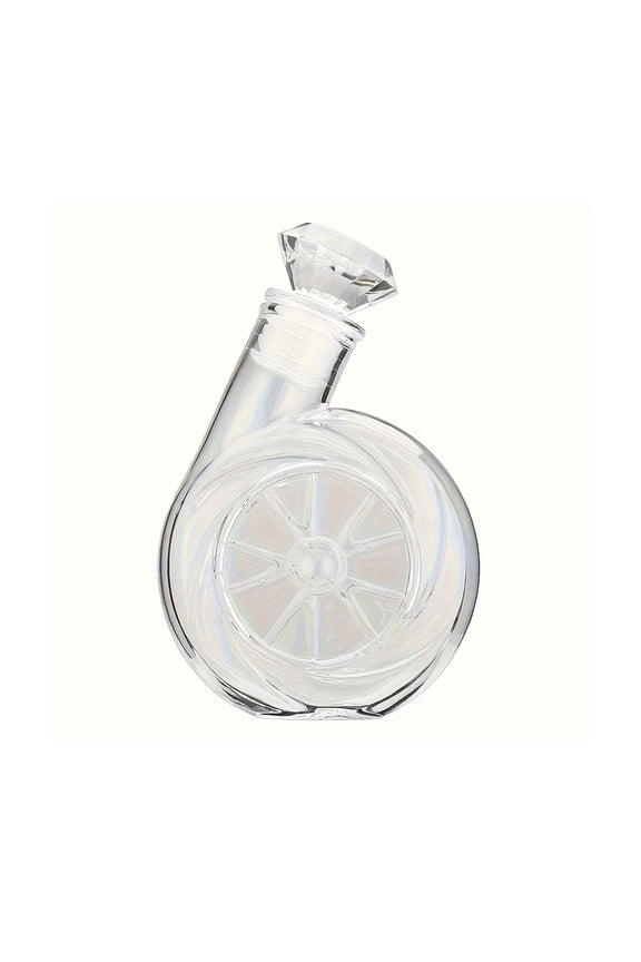 Wolf Glass Bottles - Premium Borosilicate Whiskey Decanter for Home Bar/Party Use