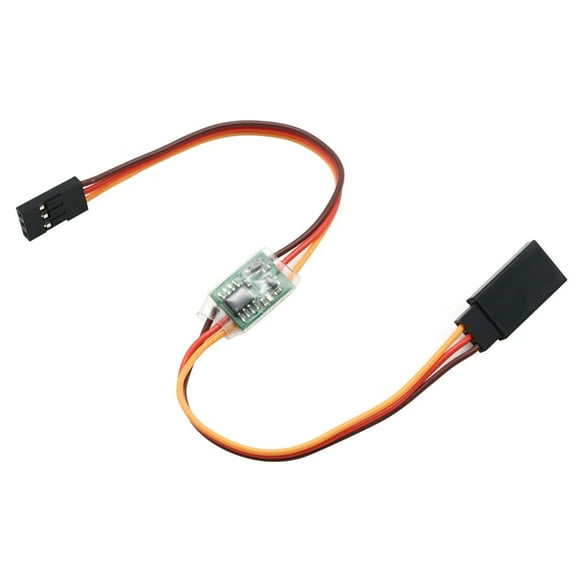 PPM/PWM Servo Signal Amplifier 90 Degree Extended to 180 Angle Increases Expander 3V-16V Extension Cord For Racing